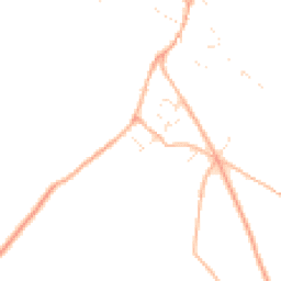 Daytime road noise heatmap for TR11 5NP