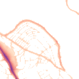 Daytime road noise heatmap for TR11 5NZ