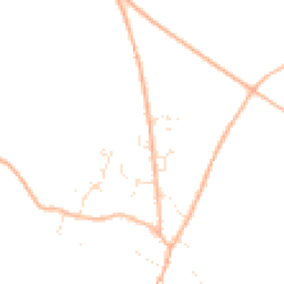 Daytime road noise heatmap for TR11 5RX