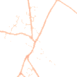 Daytime road noise heatmap for TR11 5SA