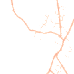 Daytime road noise heatmap for TR11 5SG