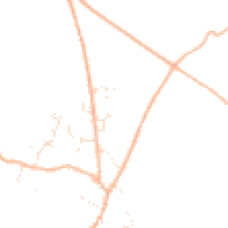 Daytime road noise heatmap for TR11 5SL