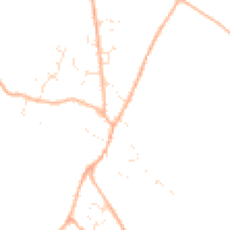 Daytime road noise heatmap for TR11 5SX