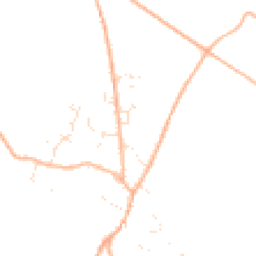 Daytime road noise heatmap for TR11 5SY