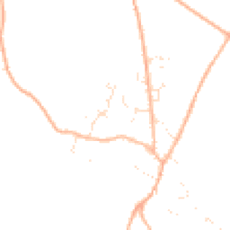 Daytime road noise heatmap for TR11 5SZ