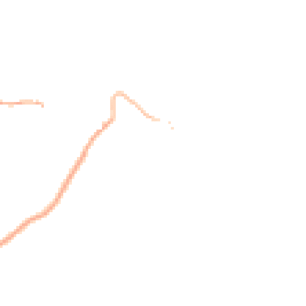 Daytime road noise heatmap for TR11 5UG