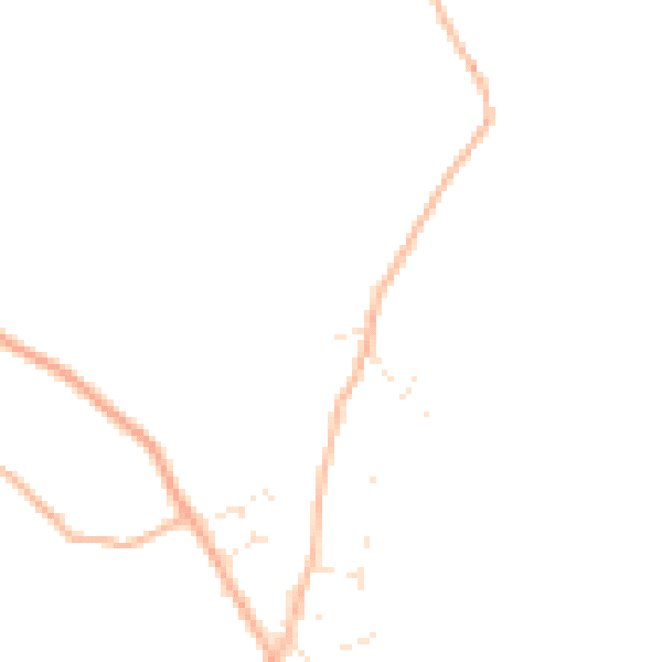 Daytime road noise heatmap for TR11 5UU