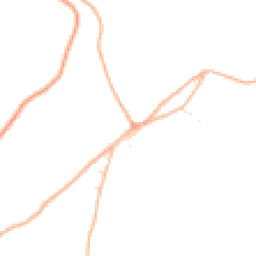 Daytime road noise heatmap for TR12 6AB