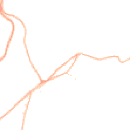Daytime road noise heatmap for TR12 6AD