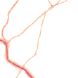 Daytime road noise heatmap for TR12 6AJ