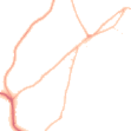 Daytime road noise heatmap for TR12 6AU