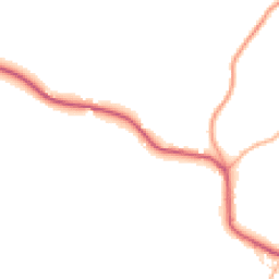 Daytime road noise heatmap for TR12 6AZ