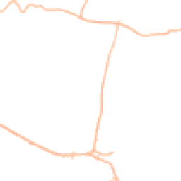 Daytime road noise heatmap for TR12 6DH