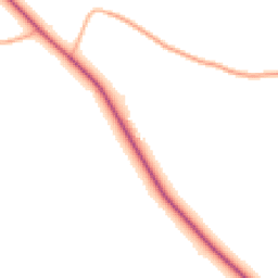 Daytime road noise heatmap for TR12 6LQ