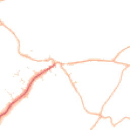 Daytime road noise heatmap for TR12 6NG