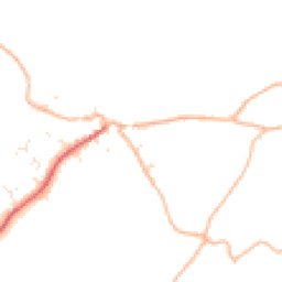 Daytime road noise heatmap for TR12 6NH