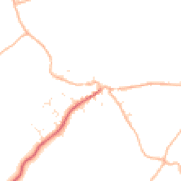 Daytime road noise heatmap for TR12 6NL