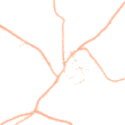 Daytime road noise heatmap for TR12 6TU