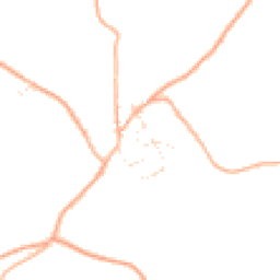 Daytime road noise heatmap for TR12 6UN