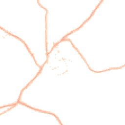 Daytime road noise heatmap for TR12 6UW