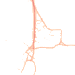 Daytime road noise heatmap for TR12 7AX