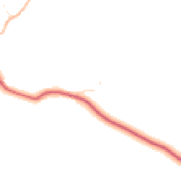 Daytime road noise heatmap for TR12 7DN