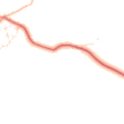 Daytime road noise heatmap for TR12 7DP