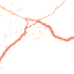 Daytime road noise heatmap for TR12 7DX