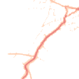 Daytime road noise heatmap for TR12 7EH