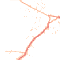 Daytime road noise heatmap for TR12 7EL