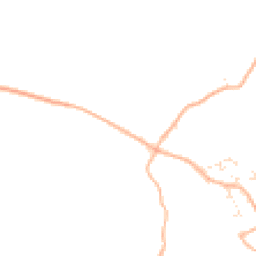 Daytime road noise heatmap for TR12 7GF