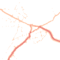 Daytime road noise heatmap for TR12 7HN