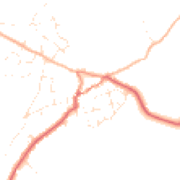 Daytime road noise heatmap for TR12 7HQ