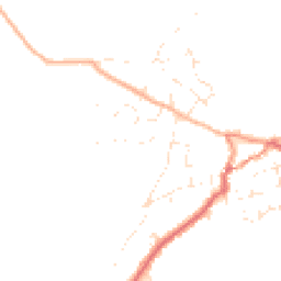 Daytime road noise heatmap for TR12 7HT