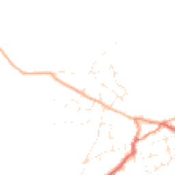 Daytime road noise heatmap for TR12 7HY
