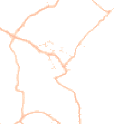 Daytime road noise heatmap for TR12 7JN