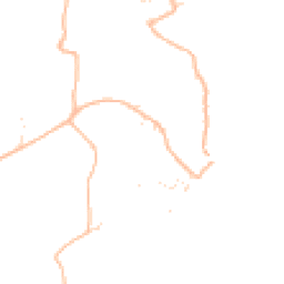 Daytime road noise heatmap for TR12 7LD