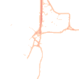 Daytime road noise heatmap for TR12 7NJ