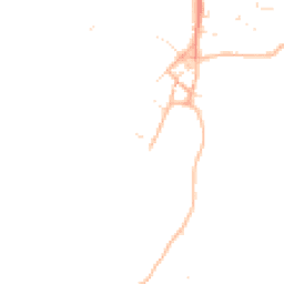 Daytime road noise heatmap for TR12 7NP
