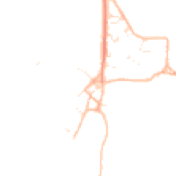 Daytime road noise heatmap for TR12 7NQ