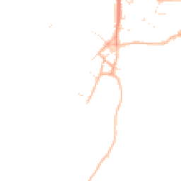 Daytime road noise heatmap for TR12 7NW