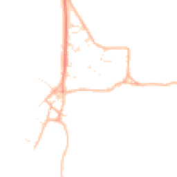 Daytime road noise heatmap for TR12 7PB