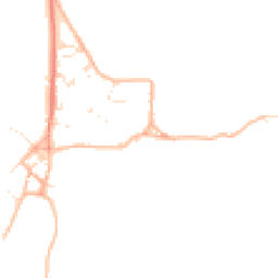 Daytime road noise heatmap for TR12 7PL