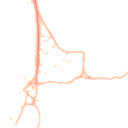Daytime road noise heatmap for TR12 7PN