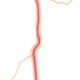 Daytime road noise heatmap for TR12 7QU