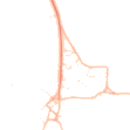 Daytime road noise heatmap for TR12 7RD