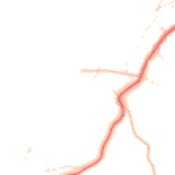 Daytime road noise heatmap for TR12 7RW