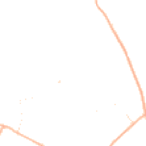 Daytime road noise heatmap for TR14 0BT