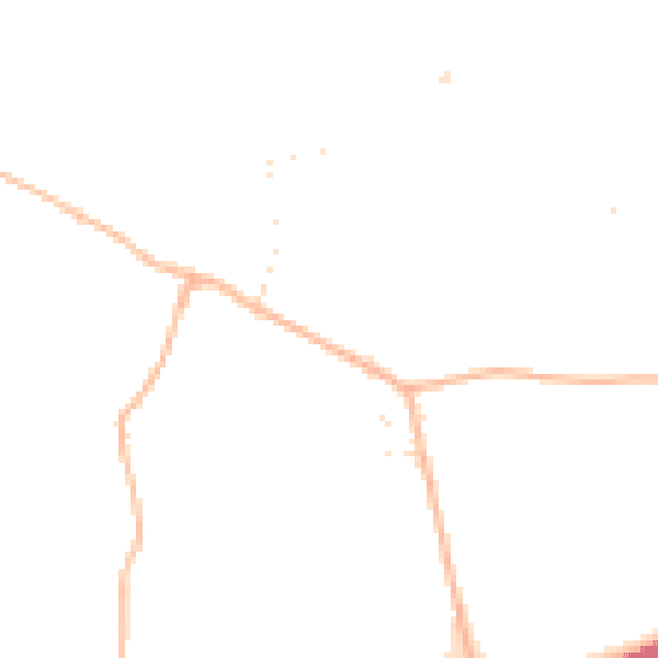 Daytime road noise heatmap for TR14 0DD