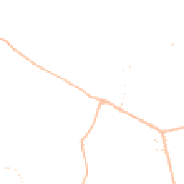 Daytime road noise heatmap for TR14 0DE